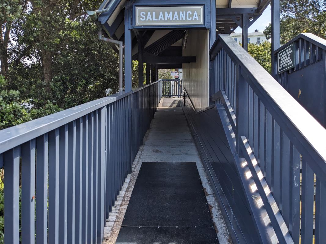 Salamanca Station and ramp