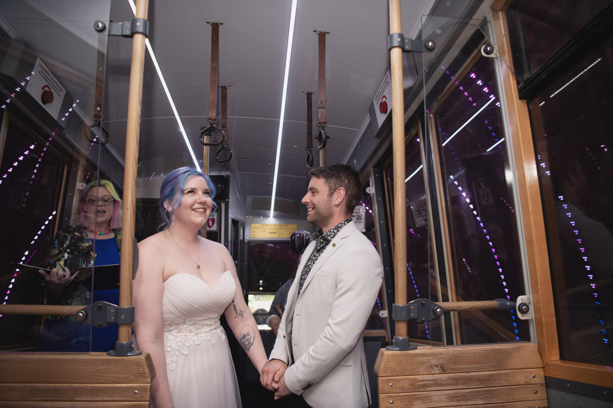 Cable Car Wedding